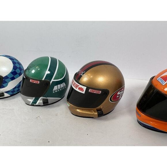 Look 7 Simpson 1/4 scale NASCAR driver mini helmets No Boxes - Picture 4 of 16